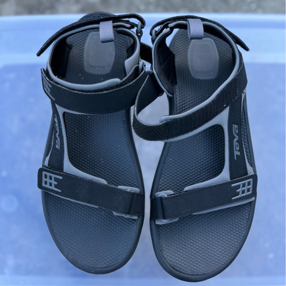 Men’s Black Teva Minam Sandals
